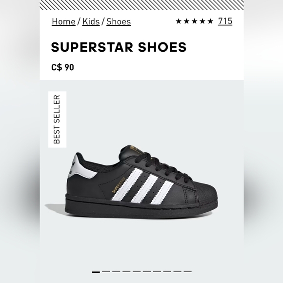 Adidas Superstar kids shoes - Picture 7 of 7